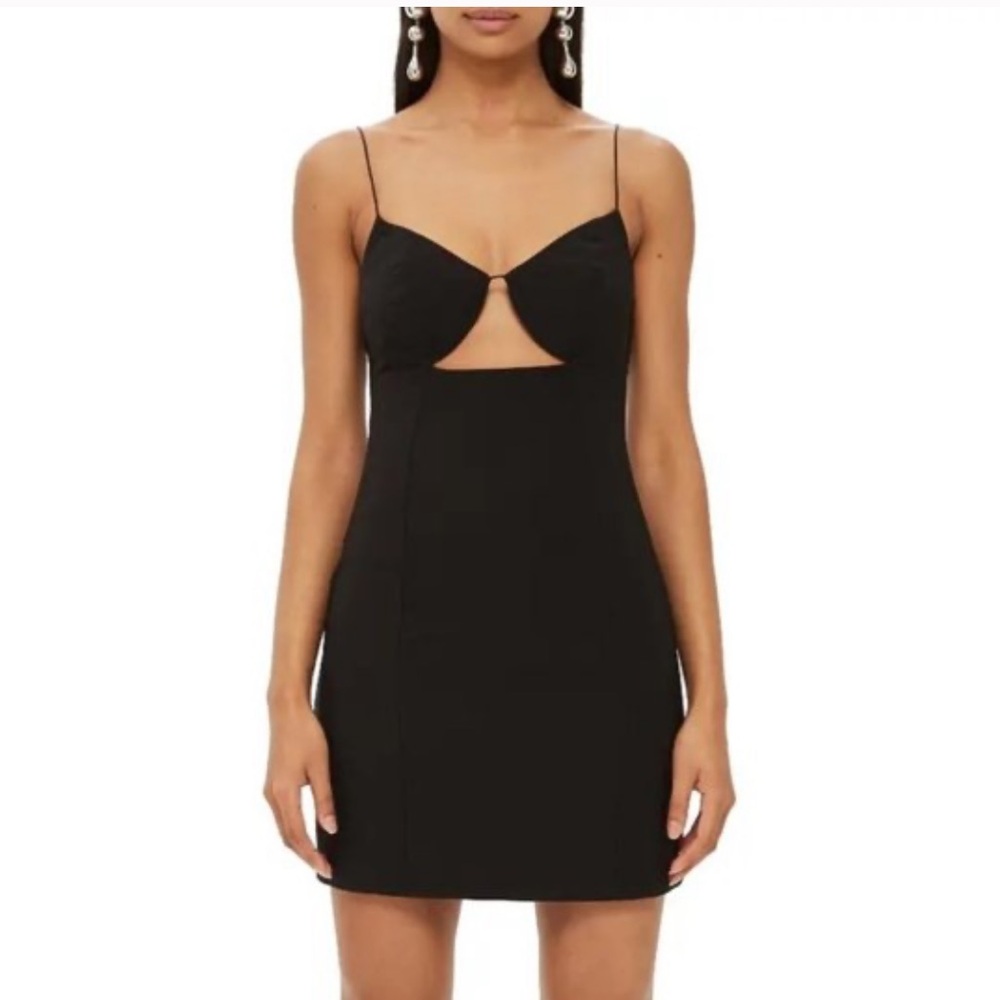 Topshop Black Mini Dress